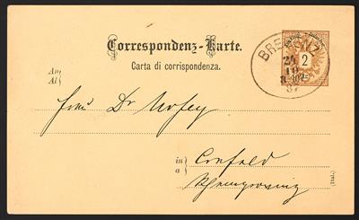 Poststück - Österr. Monarchie, - Stamps