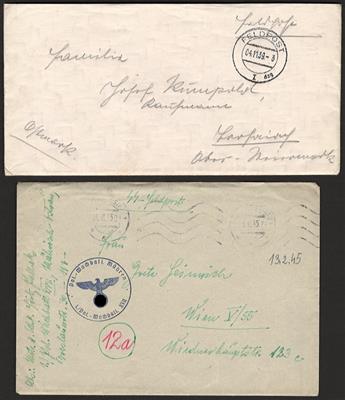 Poststück - Partie D. Feldpost WK - Stamps