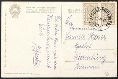 Sammlung Bahnpostbelege Bezug Kärnten I. + II. Rep. incl. Ostmark, - Stamps