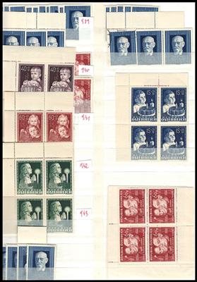 **/*/gestempelt - Lagerbestand Österr. 1945/1964, - Briefmarken