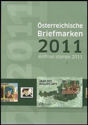 ** - Österr. - Partie FRANKATURWARE (EURO - NEUHEITEN) in 10 Jahresmappen aus 2002/2011, - Briefmarken
