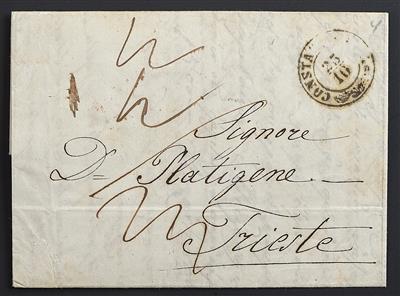 ö levante Poststück - ca.1840/60 3 seltene - Briefmarken