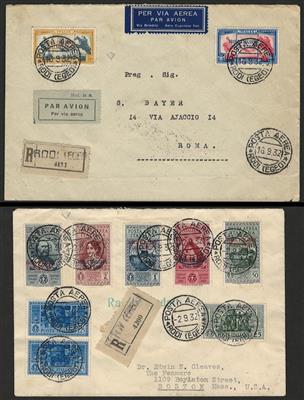 Poststück - Ägäische Inseln (Egeo), - Briefmarken