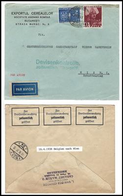 Poststück - Ostmark - Spezialpartie "DEVISENKONTROLLE" mit etwas D.Reich, - Briefmarken