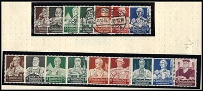 **/*/gestempelt/(*)/Briefstück - Sammlung D.Reich 1872/1945 mit etwas altd. Staaten, - Stamps