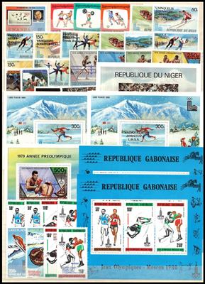 **/gestempelt/Poststück - Partire meist Übersee mit viel Motiven, - Stamps