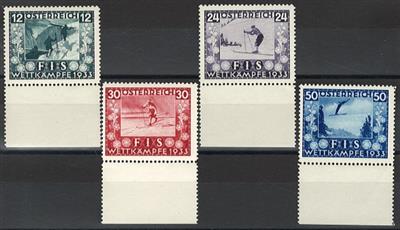 ** - Österr. FIS I, - Stamps