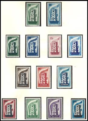 ** - Sammlung Europa - Gemeinschaftsausg. CEPT ca. 1956/1969, - Briefmarken