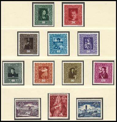 ** - Sammlung Liechtenstein ab 1918, - Briefmarken
