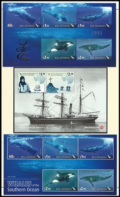 ** - Sammlung Ross dependency 1957/2013 sowie etwas Australian Antarctic Territory, - Briefmarken