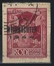 Briefstück - D.Reich Nr. 12 III Briefstück (Rhodos) gepr. Krischke, - Známky