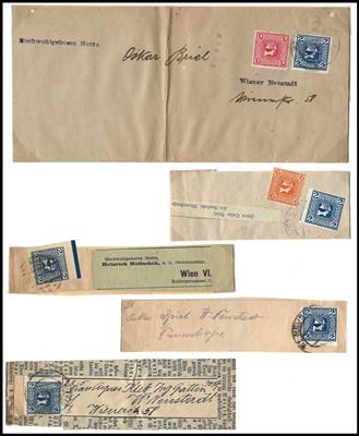 gestempelt/Briefstück - Österr. Monarchie, - Briefmarken