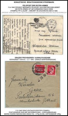 Poststück - Interessante Partie Poststücke - Stamps