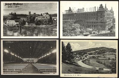 Poststück - 200 topographische Ansichtskarten von Österreich ab der Zwischenkriegszeit, - Známky