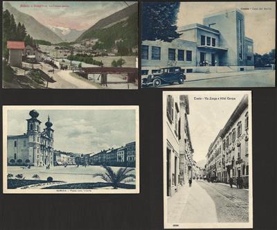 Poststück - Partie AK Italien u. a. mit Trento - Medratz - Görz - Cesena - Locarno - Bozen etc., - Motiv- und Ansichtskarten