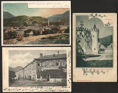Poststück - Partie AK meist Südtirol u. a. Brixen mit Hotel zum Elefanten - Meran etc., - Stamps
