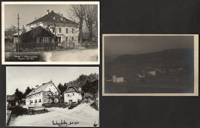 Poststück - Partie AK OÖ u. a. Grünburg- Kirchdorf - Motiv- und Ansichtskarten