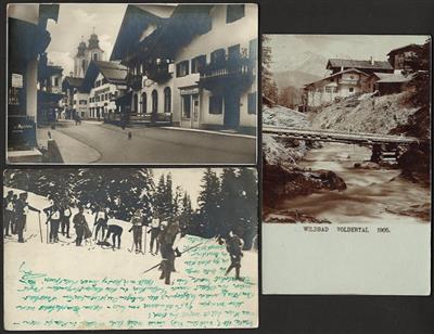 Poststück - Partie AK Tirol mit ein wenig Vorarlberg, - Francobolli