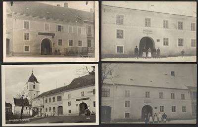 Poststück - Partie meist AK div. Österr. u. a. mit 6 Fotokarten des Gasthauses Johann Echsel in VITIS, - Stamps