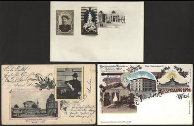 Poststück - Über 60 alte Wiener Ansichtskarten - Motiv- und Ansichtskarten
