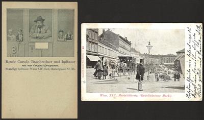 Poststück - Wien-Fünfhaus ca. 35 AK Raum Mariahilferstraße, - Stamps