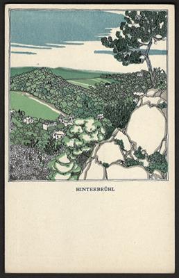 Poststück - Wiener Werkstätte - Karte Nr. 654, - Známky