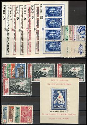 ** - Deutschland  - Flämische u. Wallonische Legion, - Briefmarken