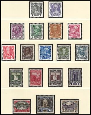 */**/gestempelt/Briefstück - Sammlung Österr. Monarchie u.a. Ausg. 1908 und 1910 */**, - Stamps
