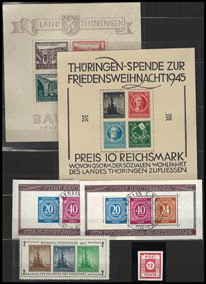 **/*/gestempelt - Partie div. Deutschland mit Schwerpunkt Sowjez. Zone, - Stamps