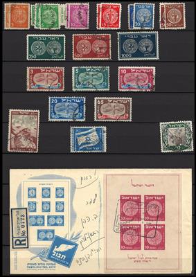 **/gestempelt - Partie Israel, - Stamps