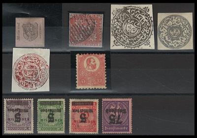 */(*)/gestempelt - Partie meist ältere Ausg. Europa u. Übersee u.a. mit Dominikanische Rep., - Stamps