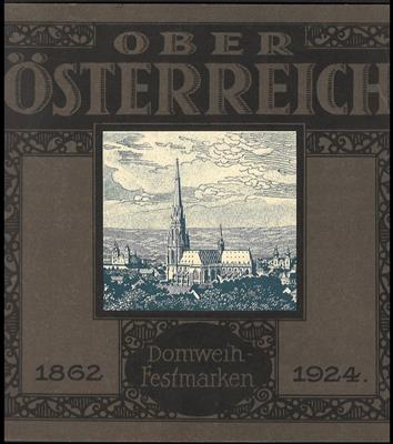 (*) - Österr. 1924 - Domweih -Festmarken in Originalmappe, - Stamps