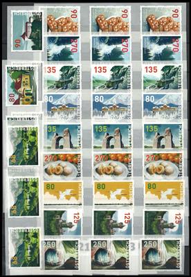 ** - Österr. - Partie EURO - NEUHEITEN (FRANKATURWARE) - Sammlung 2002/2018 mit etwas ATS, - Briefmarken