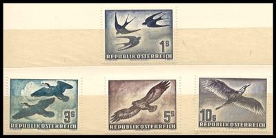 **/Poststück - Partie Poststücke D.Reich sowie Geschenkmappe der Österr. Post u.a. mit 3S/10S aus Flug 1950/53 **, - Briefmarken