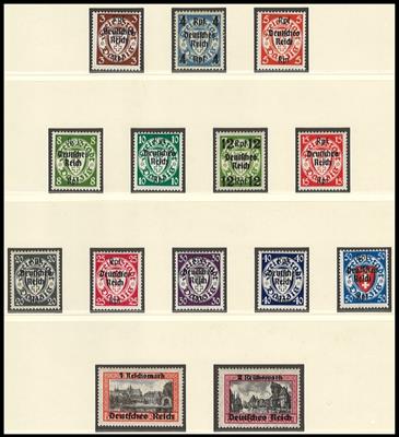 ** - Sammlung D.Reich 1938/1945 sowie etwas Österr. I. Rep. mit Musiker, - Stamps