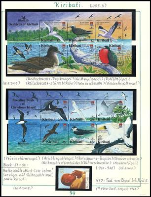 ** - Sammlung Kiribati 1979/2009, - Briefmarken