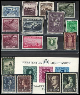**/*/(*) - Sammlung Liechtenstein ab ca. 1917, - Známky