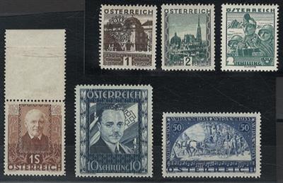 */**/(*) - Sammlung Österr. I. Rep. u.a. mit - Briefmarken