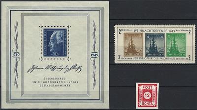 ** - Sammlung Sowjetische Zone, - Briefmarken