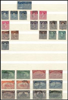 gestempelt/** - Partie USA, - Stamps