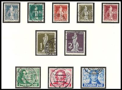 gestempelt - Sammlung Berlin ca. 1948/1980, - Briefmarken