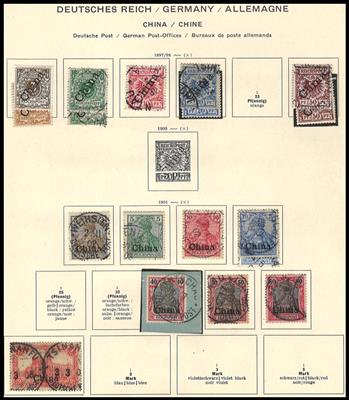 gestempelt/*/**/(*) - Sammlung D.Reich 1872/1945 mit D. Bes. WK II, - Francobolli