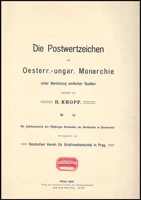 Literatur: H. Kropf: "Die Postwertzeichen der Österr. - Ungar. Monarchie", - Francobolli
