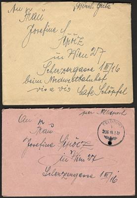 Poststück - Interess. Partie D. Feldpost II. WK, - Briefmarken