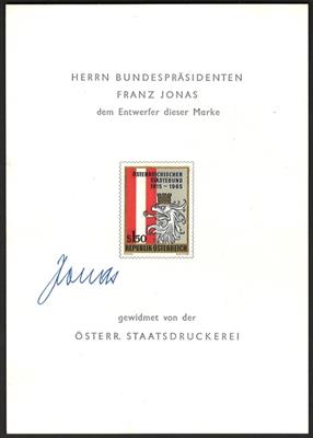 Poststück - Österr. 1965 Städtebund - Briefmarken