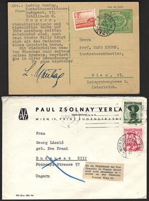 Poststück - Ungarnaufstand 1956 - Bedarfsbrief - Briefmarken