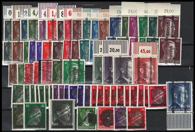 ** - Bestand Österr. 1945 - Aufdruckausg. Graz u. Wien, - Stamps and Postcards