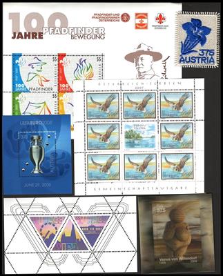 ** - Österr. - Partie EURO - NEUHEITEN (FRANKATURWARE), - Stamps and Postcards