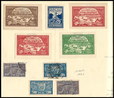 gestempelt/*/(*) - Partie Rußland mit Gebieten und Sowjetunion, - Stamps and Postcards