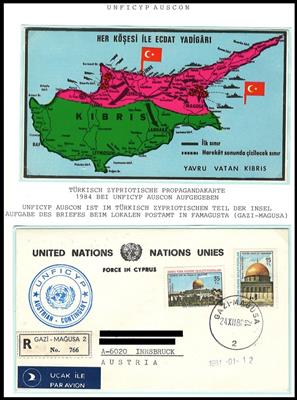 Poststück - Österr. UNO Einsatz in Zypern AFH, - Briefmarken und Ansichtskarten